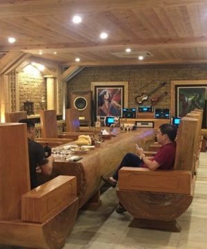 Bộ bàn ghế nguyên gốc cây VIP